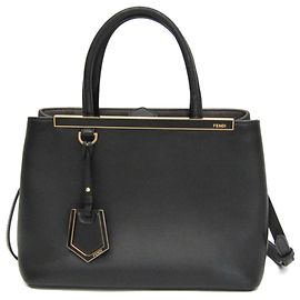 Borsa in pelle Fendi Toujour nera