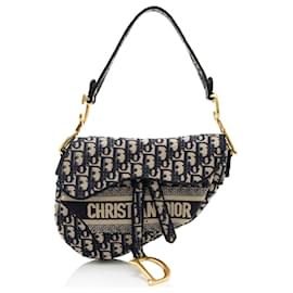 Borsa a sella con Logo Oblique di Dior