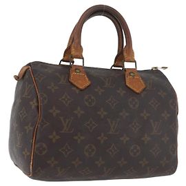 LOUIS VUITTON Borsa a Mano Monogram Speedy 25 M41528 LV Auth BSZ041