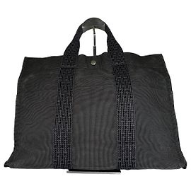 Vintage Hermès Handtasche Anthrazit