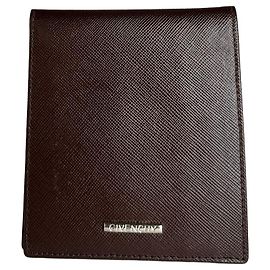 Vintage Givenchy Leather Card Holder Brown