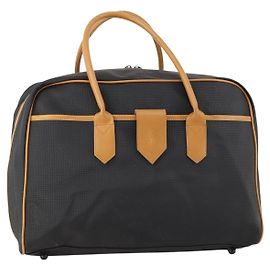 Borsa Boston in PVC nera Auth SAINT LAURENT bs33701