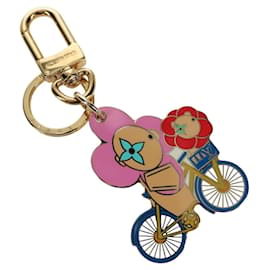 LOUIS VUITTON Porte Cres Vivienne Vero Charm metal Gold Tone M00871 Auth LNZ862M - Louis Vuitton