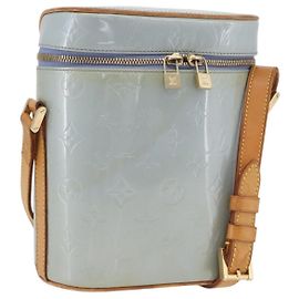 LOUIS VUITTON Monogram Vernis Sullivan Vertikaltasche Lavande M91258 Auth ARZ414A