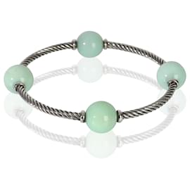 Bracciale Mustique in crisoprasio in argento sterling di David Yurman