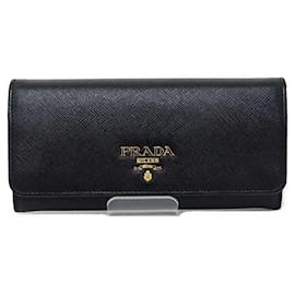 Prada Saffiano Lange Brieftasche