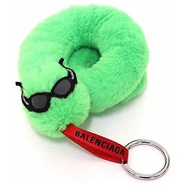 Portachiavi Serpente Balenciaga in Verde