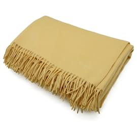 Hermès Schal in Creme und Gelb