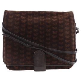 Borsa a spalla 3 in 1 in suede marrone Bottega Veneta