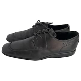 Scarpe Oxford Louis Vuitton in pelle nera da uomo