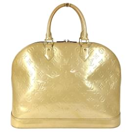 Louis Vuitton Monogram Vernis Alma GM Tote Bag