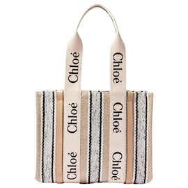 Borsa Tote Media Woody di Chloé