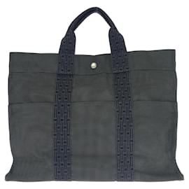 Bolso tote Herline MM de lona Hermès