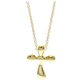 Tiffany & Co Collana Croce in Oro 18K Tiffany