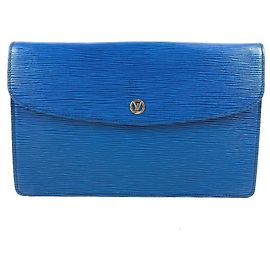 Clutch Flap Montaigne Epi Louis Vuitton