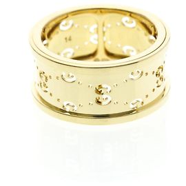 Gucci Icon Twirl Ring aus 18K Gelbgold