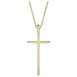 Tiffany & Co Collana Tiffany Cross in Oro Giallo (18K)