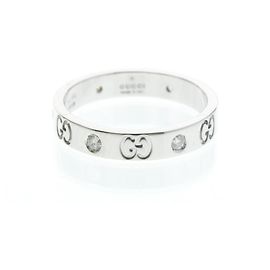 Gucci Icon 18K Gold Diamant Bandring