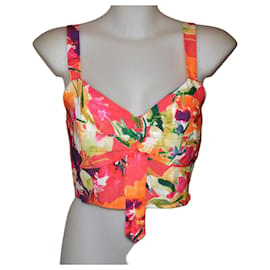 Top corto Guess multicolore sintetico M