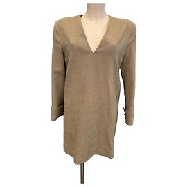 Golden Goose Wollkleid Camel