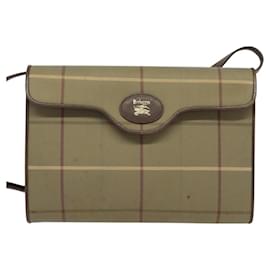 Borsa a spalla Burberry Nova check in tela e pelle