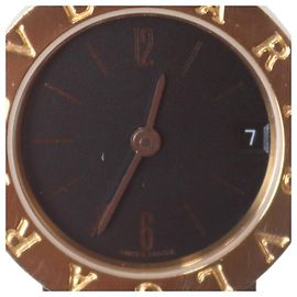 Orologio al quarzo da donna Bulgari 18KYG Combination