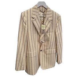 Blazer Golden Goose Crema in Cotone Taglia 44