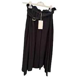 Falda Ulla Johnson Zeta Negra de Viscosa