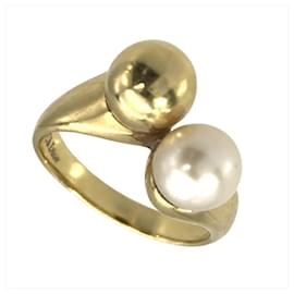 Vintage 18K Gelbgold Ring von Christian Dior