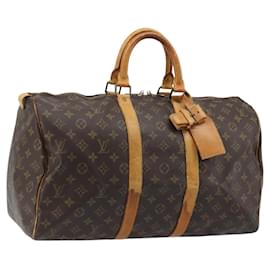 LOUIS VUITTON Borsa Boston Monogram Keepall 45 M41428 LV Auth bs33963