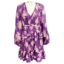 Vestido Emery Cassis Blur de Ulla Johnson