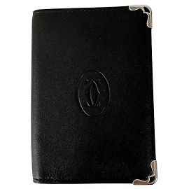 Cartier Black Leather Card Case