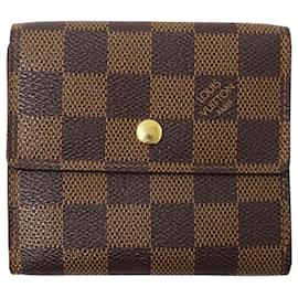 Carteira bi-fold Damier Louis Vuitton