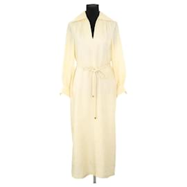 Vestido color crudo - Tory Burch