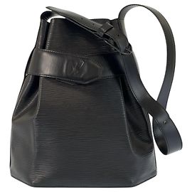 Borsa a Spalla PM in Pelle Epi Nera Louis Vuitton