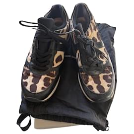 Sneakers Dolce & Gabbana in pelle leopardato
