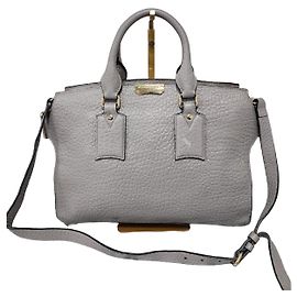 Borsa a tracolla Clifton in check House Burberry grigia