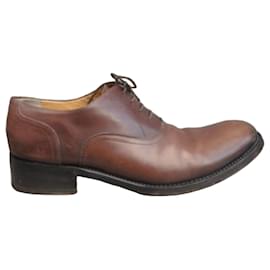 Oxford Sartore in pelle marrone