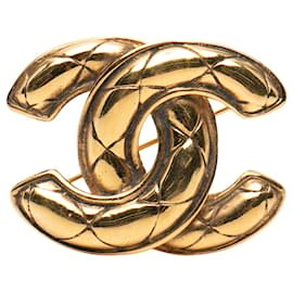 Spilla Logo Matelassé Coco di Chanel