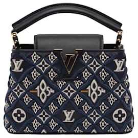 Louis Vuitton Blu Monogramma Dal 1854 Capucines BB