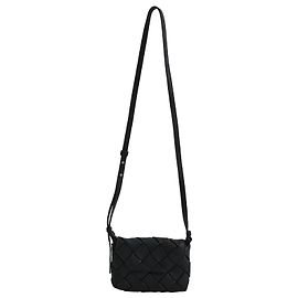 Borsa a tracolla Diago Small Bottega Veneta in pelle di vitello nera