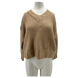 Cremefarbener Cashmere-Pullover - Autre Marque