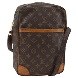 LOUIS VUITTON Monogram Danube MM Schultertasche M45264 LV Auth th6637