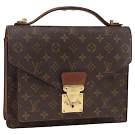 LOUIS VUITTON Borsa a Mano Monceau 28 Monogram 2way M51185 LV Auth ARZ613