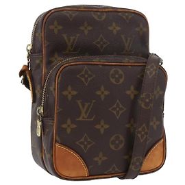 LOUIS VUITTON Monogram Amazon Schultertasche M45236 LV Auth ka3252