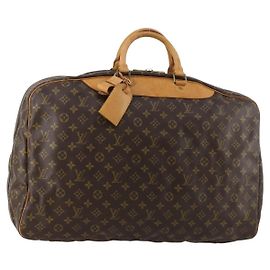 LOUIS VUITTON Monogram Alize 1 Borsa Boston Posh M41393 LV Auth 173232