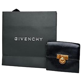 Portacarte / Borsetta in pelle vintage Givenchy Nera