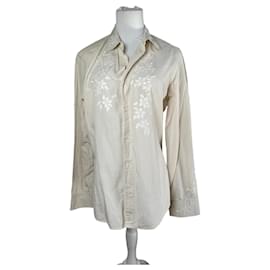 Blusa Floral Vintage Kenzo Blanca M