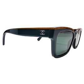 Gafas de sol Chanel Wayfarer Verde & Caqui - 5417 c.1795/71