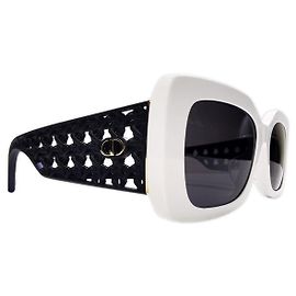 Christian Dior Dior Papillon Sonnenbrille in Weiß & Schwarz - VeryDior S1F 54A0